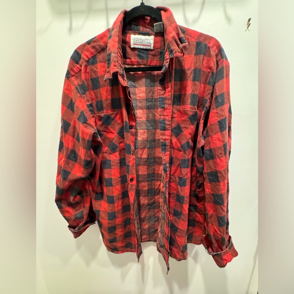 Vintage Favorites flannel button down